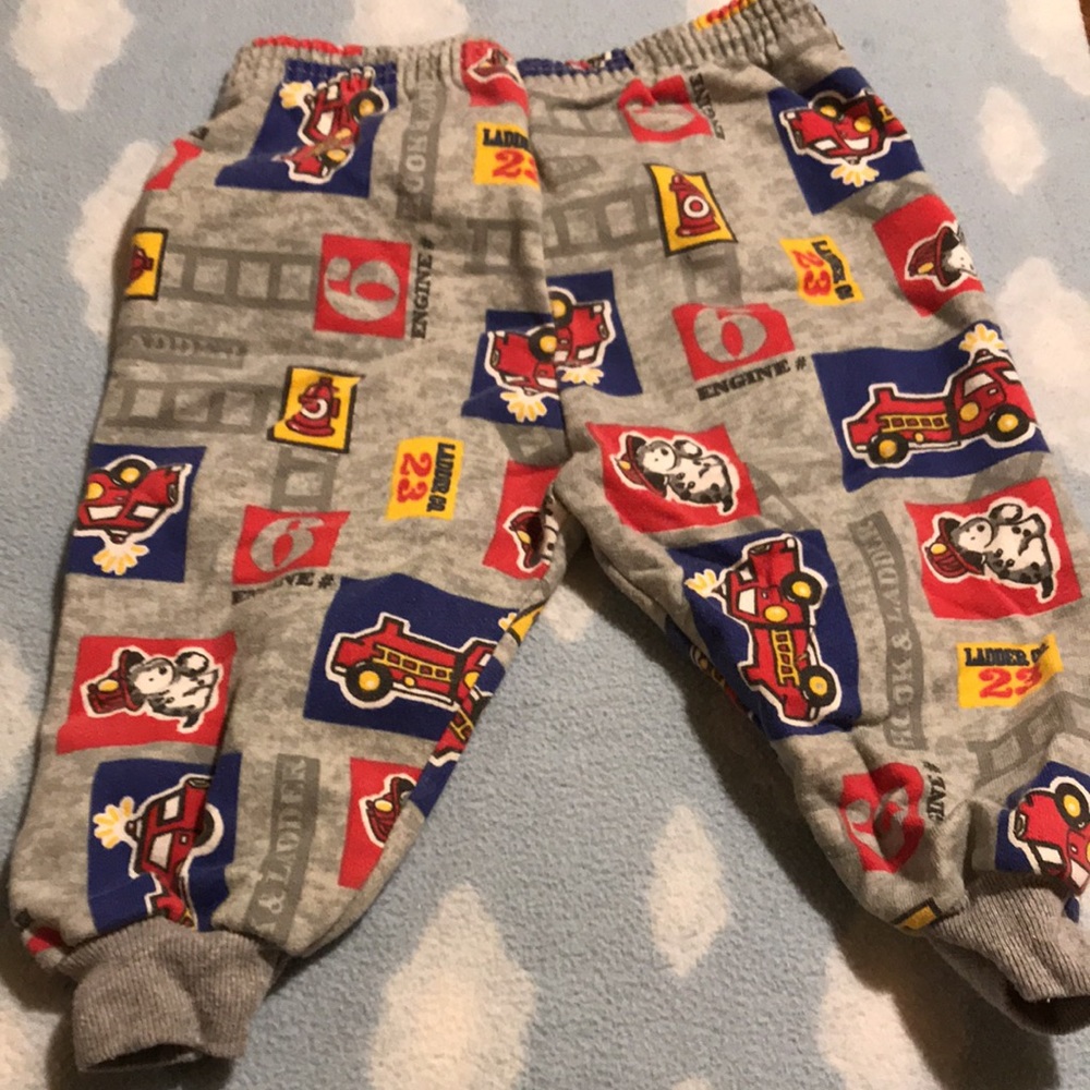 Vintage-Mini Dimensions-“Fireman” Sweat Suit-12 Mo - Picture 5 of 14